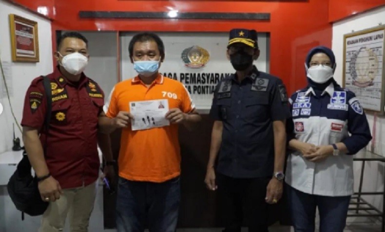 Dapat Remisi Waisak, WNA Malaysia Penghuni Lapas Pontianak Langsung Bebas