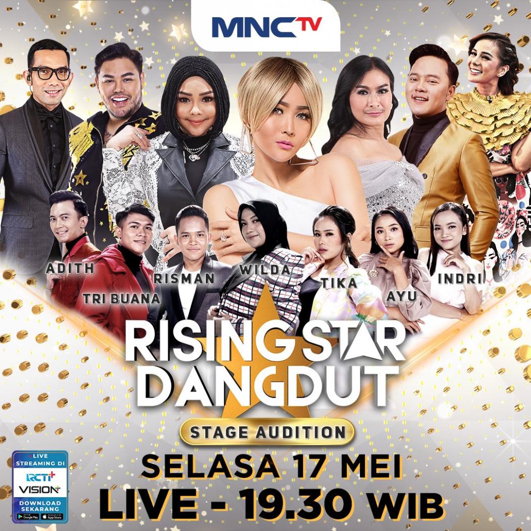 Persaingan Peserta Semakin Sengit, Jangan Lupa Saksikan Rising Star Dangdut di MNCTV