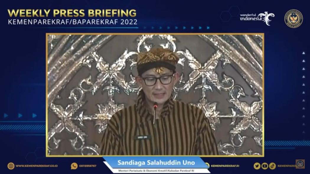 Menparekraf Sandiaga Uno Ungkap Wisata Alam Jadi Tren Pariwisata di Era Endemi