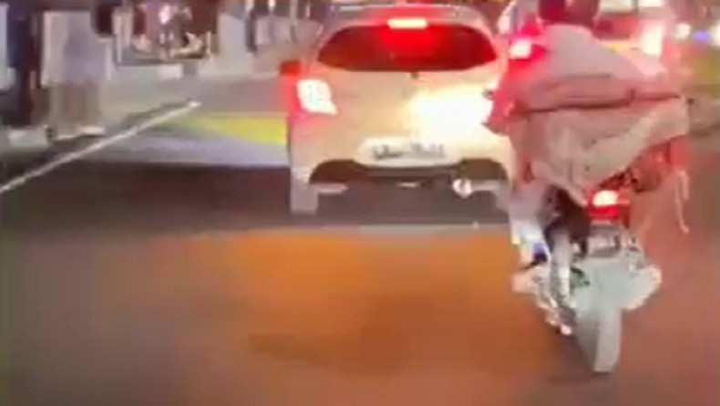 Viral Mobil Arogan Gunakan Strobo Tembus Macet di Malang Berujung Diamankan Polisi