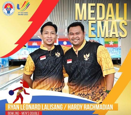 Strike! Atlet Boling Indonesia Sukses Raih Emas SEA Games 2021