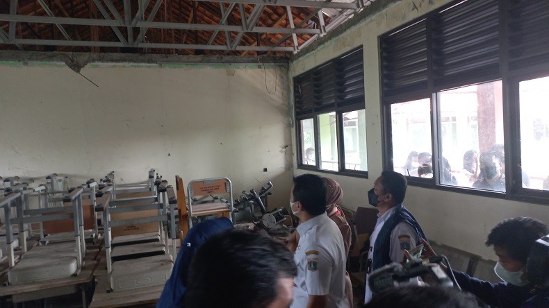 Wagub DKI Sidak SMKN 24 Jakarta yang Sempat Roboh Tahun 2020, Ini Temuannya