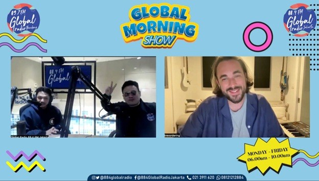 Fiji Blue Bocorkan Album Baru di Global Morning Show