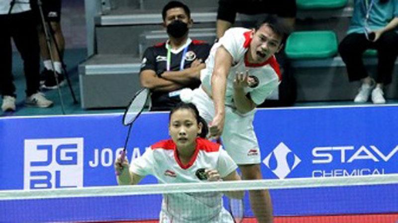 Hasil Bulu Tangkis SEA Games 2021: Sengit! Rinov/Pitha Taklukkan Ganda Filipina