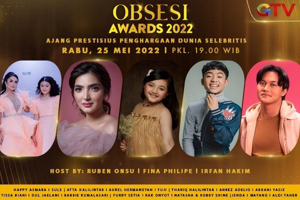 Dukung Iklim Infotainment Positif di Indonesia, GTV Hadirkan Obsesi Awards 2022