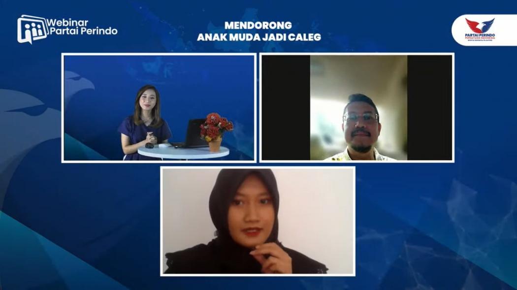 Webinar Partai Perindo, Ferry Kurnia: Politik Bukan Barang Haram