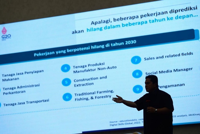 Erick Thohir: Pendidikan dan Dunia Kerja Harus Sejalan untuk Wujudkan Negara Maju