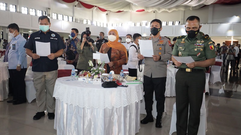 Forkopimda Jawa Timur Deklarasikan Madura Produktif Tanpa Narkoba