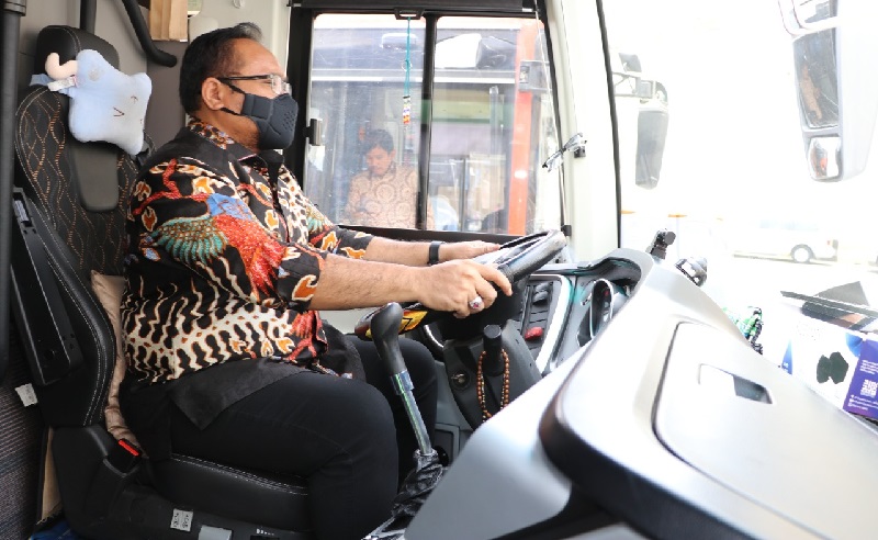 Cegah Jemaah Haji RI Tersesat, Bus Shalawat Disediakan dan Ditempel Stiker Berwarna