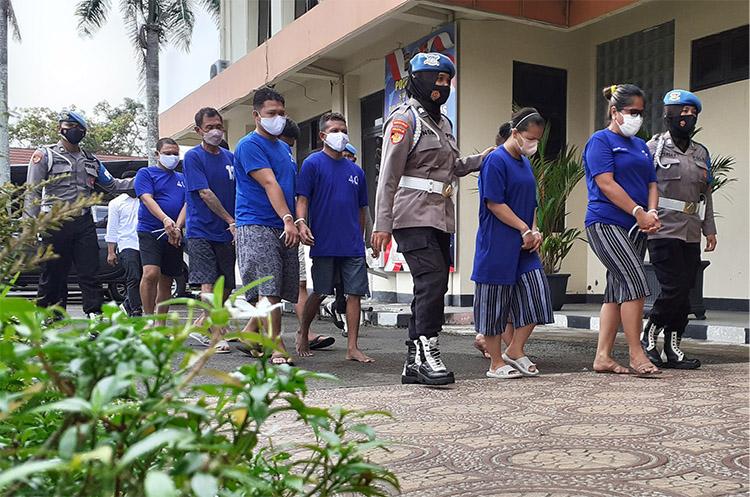 Polres Bantul Bongkar Sindikat Pengutil Lintas Provinsi,  9 Tersangka Ditangkap 