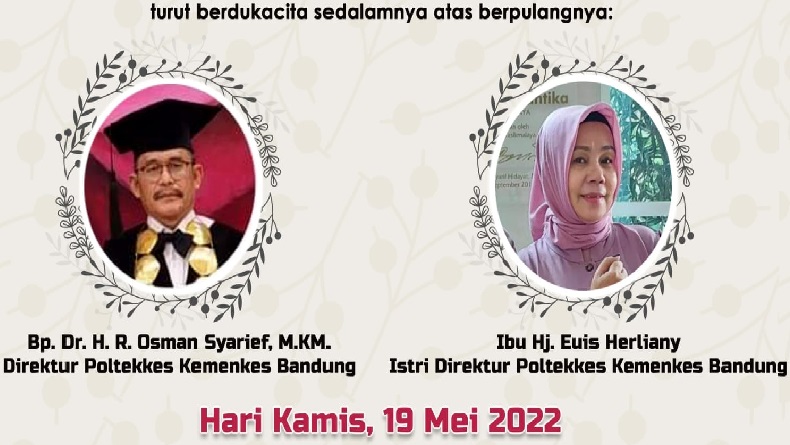 Innalillahi, Direktur Poltekkes Bandung dan Istri Meninggal Kecelakaan di Tol Kendal Jateng
