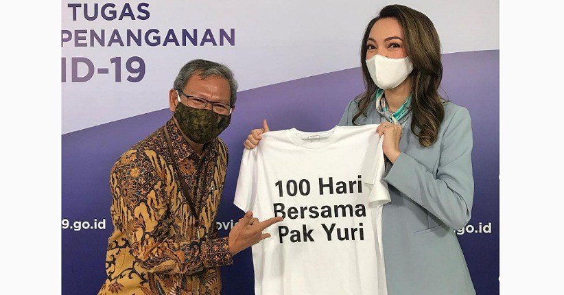 Achmad Yurianto Meninggal Dunia, Reisa Brotoasmoro: Pak Yuri, Semoga Diberikan Tempat Terbaik