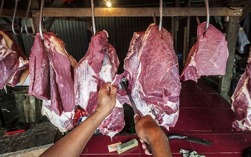Pedagang Daging Sapi Gunungkidul Keluhkan Sepinya Pembeli dan Turunnya Pasokan