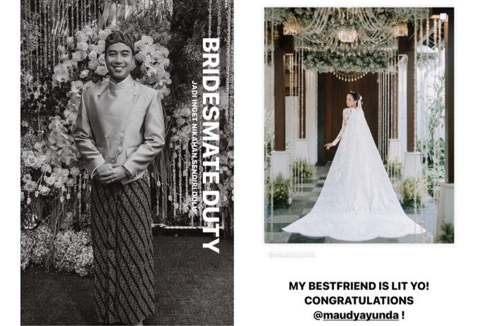 Maudy Ayunda Menikah Hari Ini, Vidi Aldiano Jadi Bridesmate