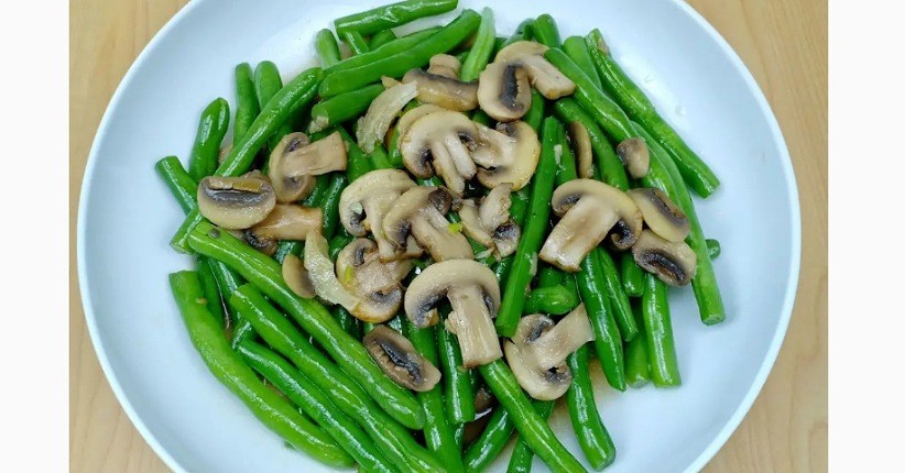 Ide Masak Sederhana Tumis Buncis Cah Jamur, Baik untuk Kesehatan Jantung