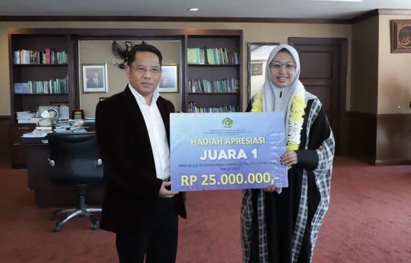 Juara 1 Lomba Hafal Alquran di Rusia, Hafizah asal Trenggalek Dapat Bonus Rp25 Juta dari Kemenag   