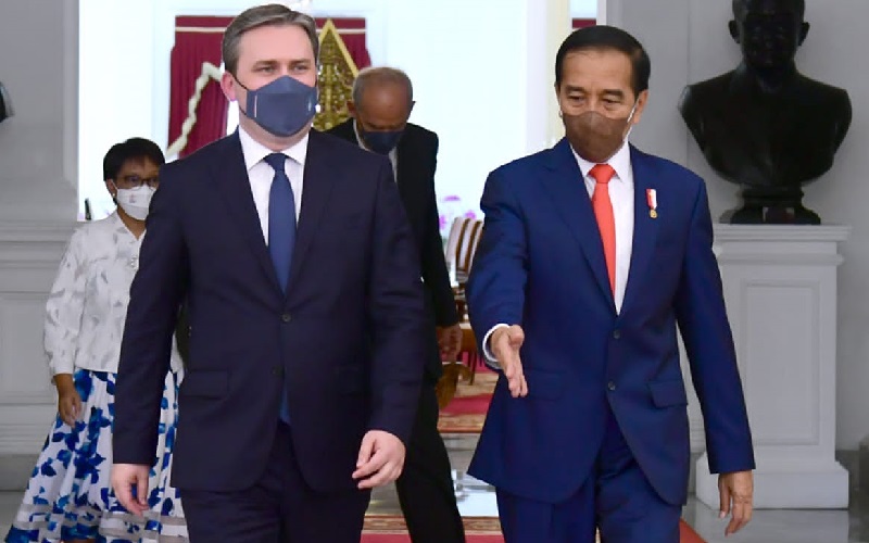 Jokowi Bahas Rencana Ekspor CPO dan Impor Gandum Bersama Menlu Serbia