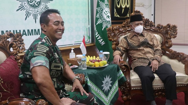 Bertemu Jenderal Andika, Haedar Nashir: TNI dan Muhammadiyah Menyatu