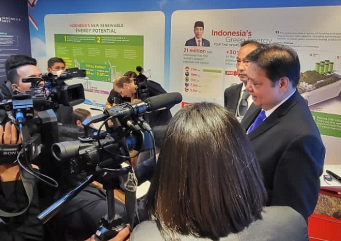 Hadiri World Economic Forum di Davos, Menko Airlangga Sebut Saat Ini Momen Emas untuk Berinvestasi di Indonesia