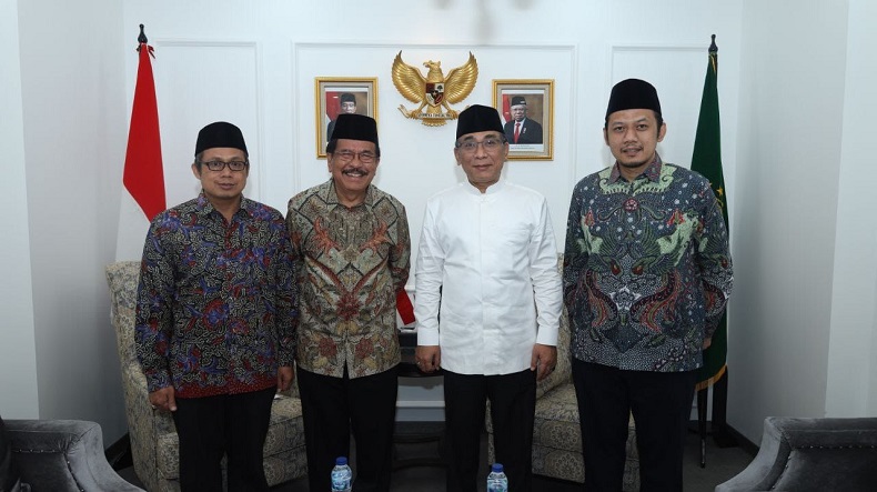 Bertemu Gus Yahya, Menteri ATR Janji Selamatkan Aset-Aset NU