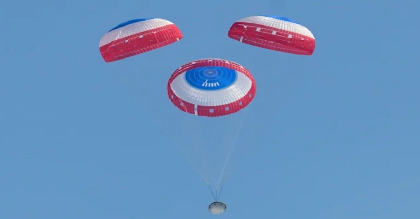 Usai Uji Terbang, Starliner Boeing Kembali ke Bumi dengan Selamat