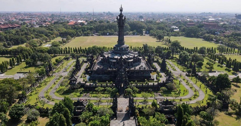 Sandiaga Uno Promosikan Sejarah Bali ke Delegasi GPDRR 2022 lewat Field Trip Monumen Bajra Sandhi