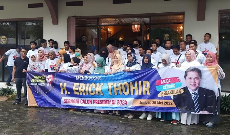 Komunitas Pendalungan Jember Deklarasikan Erick-Ganjar di Pilpres 2024  