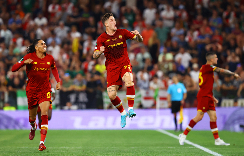 Hasil AS Roma Vs Feyenoord: Nicolo Zaniolo Pahlawan, Giallorossi Juara Liga Konferensi Eropa