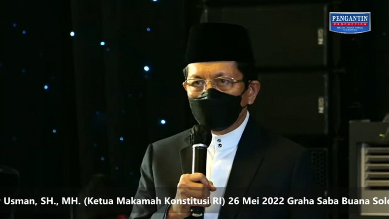 Khutbah di Nikahan Adik Jokowi dan Ketua MK, Imam Besar Istiqlal Tekankan soal Kebahagiaan