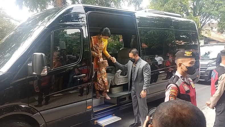 Jenderal Andika Tiba di Lokasi Pernikahan, Bakal Jadi Saksi Keluarga Adik Jokowi