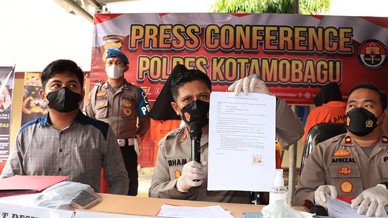 3 Pelaku Penipuan Modus Arisan Online di Kotamobagu Ditangkap, Terancam 6 Tahun Penjara
