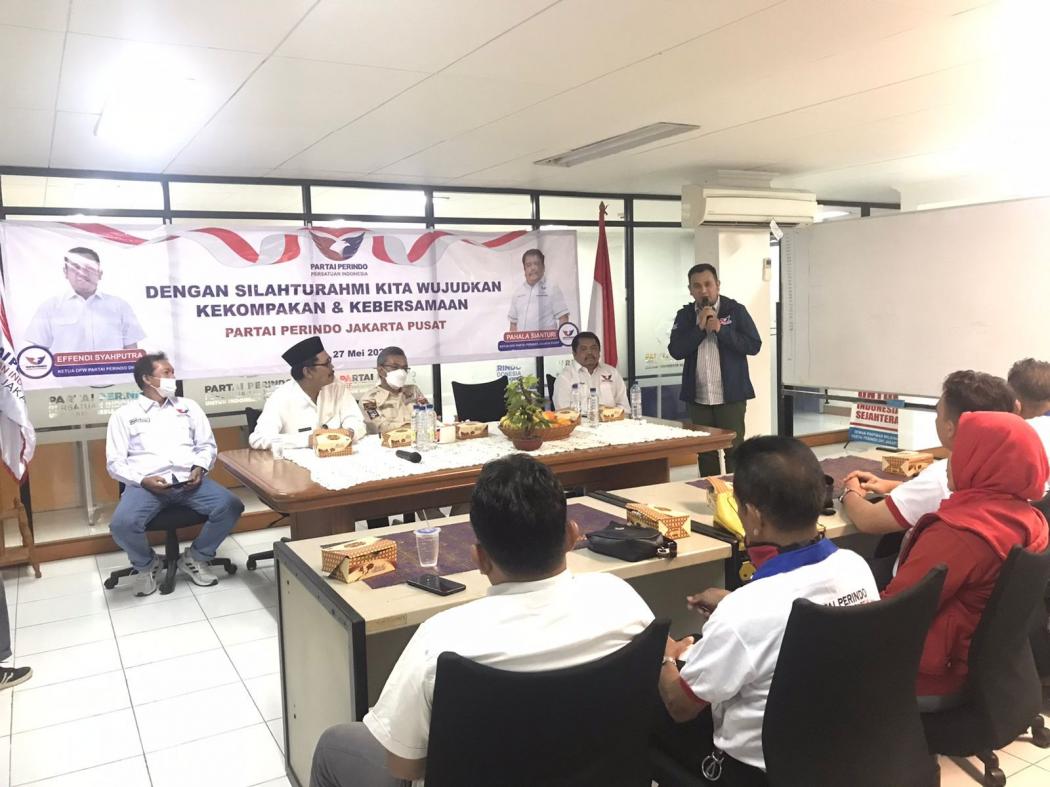 DPD Partai Perindo Jakarta Pusat Gelar Silaturahim dengan Kader