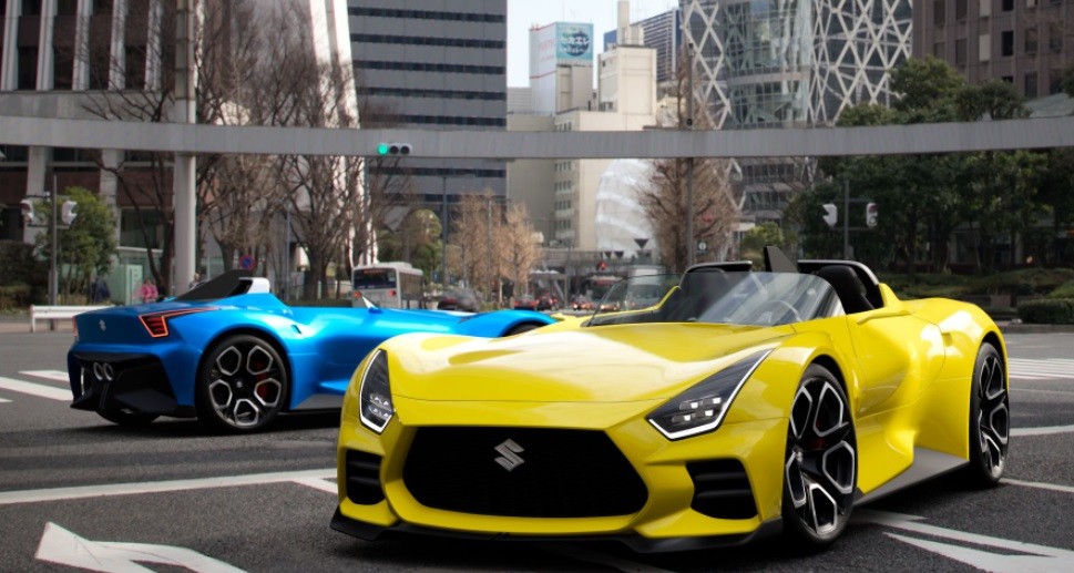 Suzuki Bangun Mobil Sport Hybrid Bermesin Hayabusa