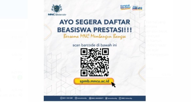 Beasiswa Universitas MNC? Saatnya Kamu Meraih Mimpi!