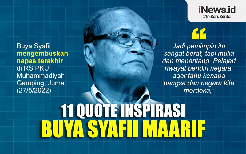 Sosok Buya Syafii di Mata Dedi Mulyadi: Beliau Tokoh Bangsa Sederhana, Humanis tapi Kritis