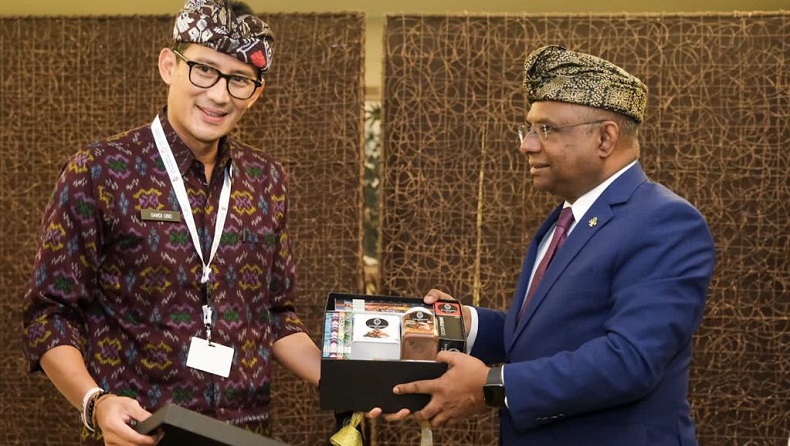 Menparekraf Sandiaga Uno Temui Presiden Majelis Umum PBB, Bahas Resiliensi Keberlanjutan Sektor Pariwisata 