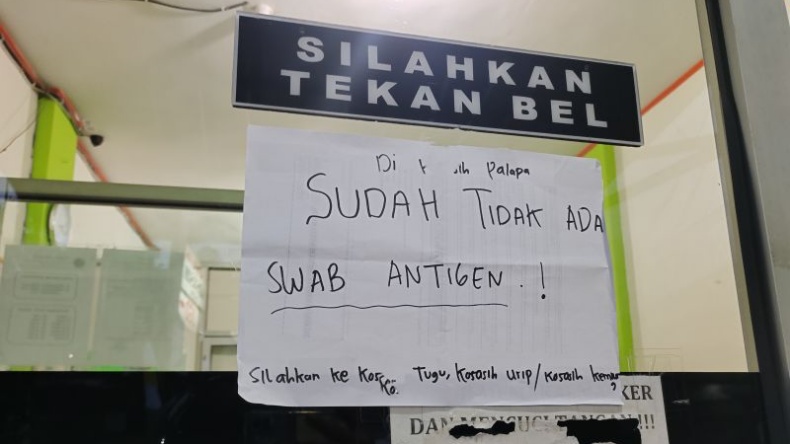 Klinik Jasa Swab Antigen di Bandarlampung Mulai Berkurang