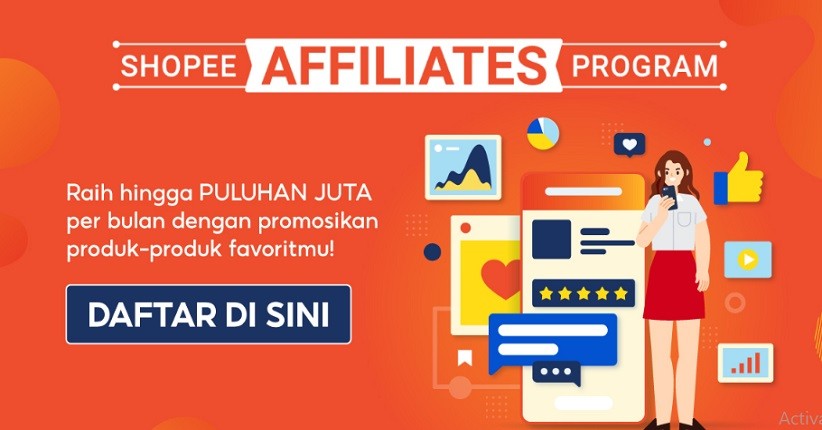 Cara Daftar Shopee Affiliate, Berikut Syarat, Ketentuan, Keuntungan