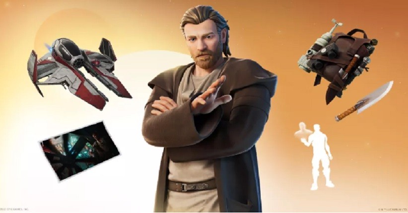 Obi-Wan Kenobi Tersedia di Fortnite, Lightsaber Tak Disertakan sebagai Senjata