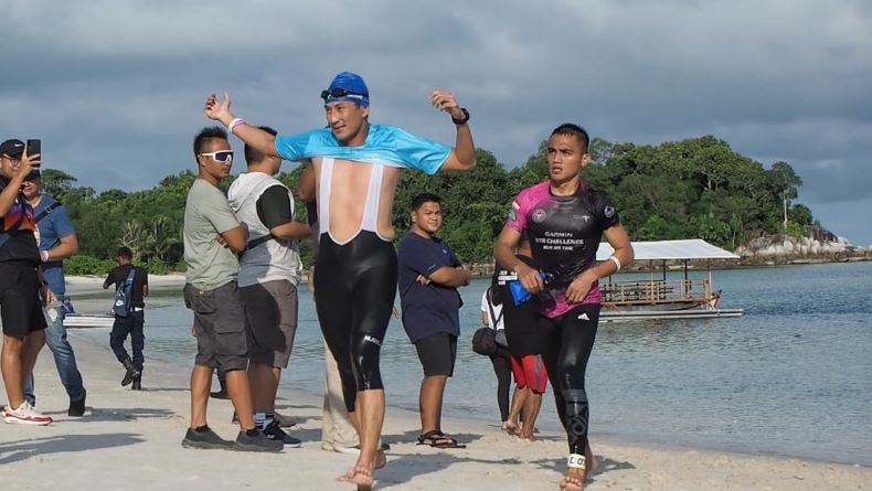 Belitung Triathlon 2022, Menparekraf Sandiaga Uno Berharap Jadi Tatanan Baru Sport Tourism