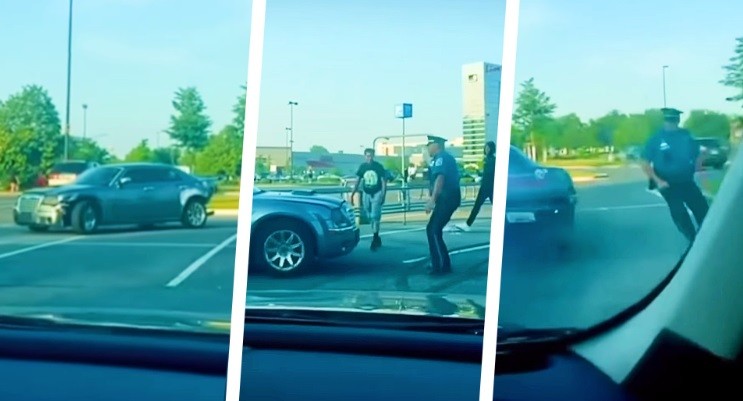 Perempuan Ini Nekat Tabrak Polisi dengan Mobil Mewah, Pelaku Terancam Penjara Seumur Hidup