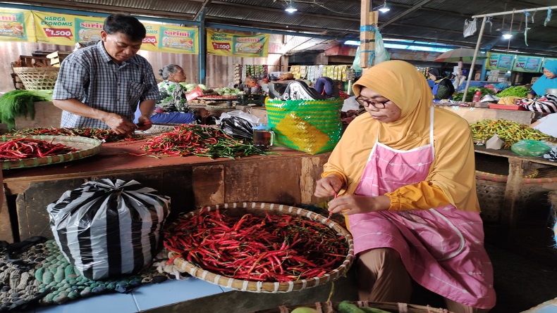 Harga Cabai di Salatiga Meroket, Diduga akibat Curah Hujan Tinggi