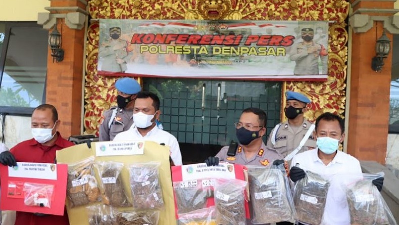 Turis Jepang Ditangkap Kasus Narkoba di Bali, Barang Bukti Ganja Diamankan