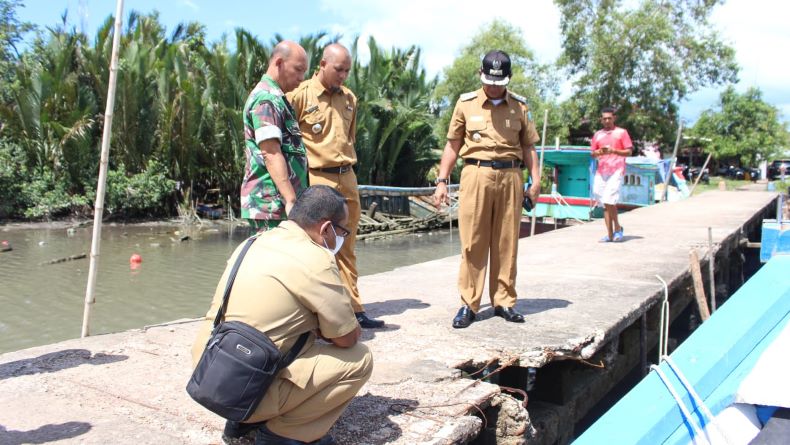 Nelayan Belitung Timur Keluhkan Kondisi Dermaga di Dusun Kalamoa yang Rusak Berat