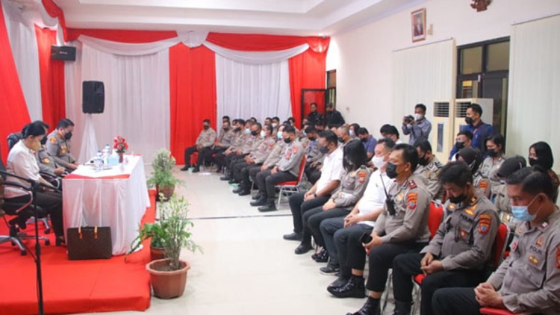 58 Peserta Capacity Building Polresta Manado Dapat Arahan Kapolda Sulut
