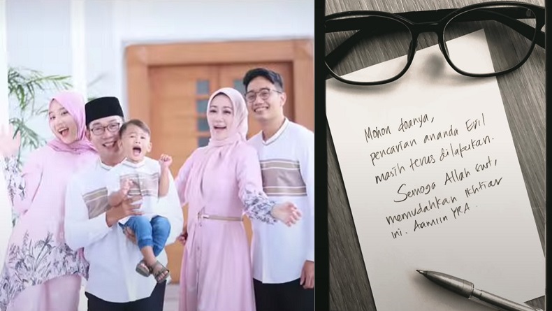 Ridwan Kamil Tegar dan Tak Putus Harapan Cari Putranya Emmeril, Semoga Allah Mudahkan Ikhtiar Ini