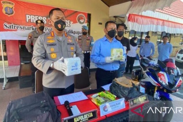 Sebulan Terakhir, Polda Kaltim Gagalkan Peredaran 4 Kilogram Sabu-sabu