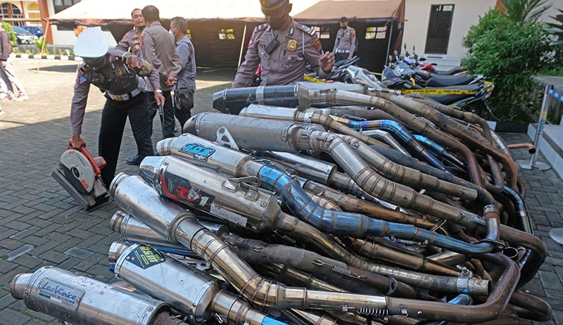 Kapolresta Banda Aceh: Banyak Sepeda Motor Pelajar yang Pakai Knalpot Brong