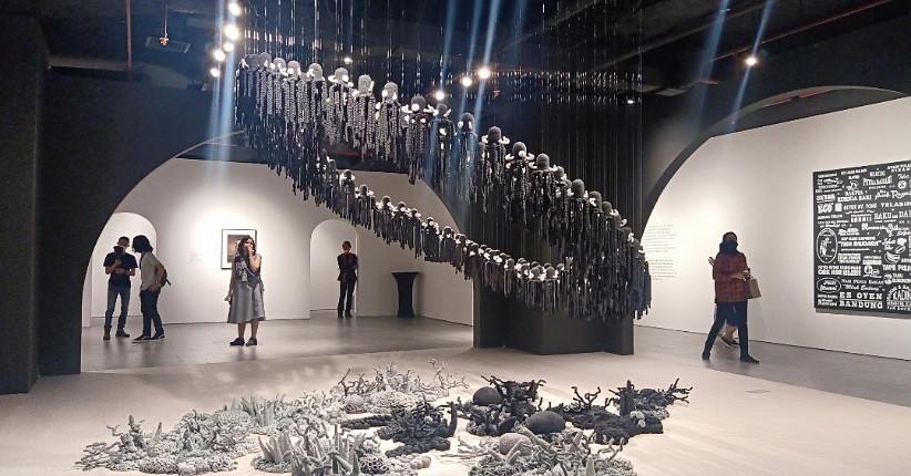 Distrik Seni X Sarinah Resmi Dibuka, Menikmati Karya Kontemporer dengan Konsep Pasar Seni