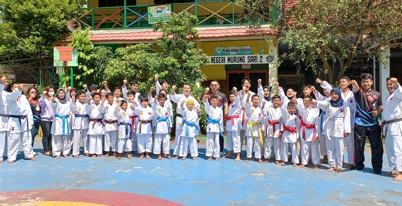 Inkado Kabupaten Hulu Sungai Utara Sambut Kunjungan Inkado Perguruan Dojo Telaga Biru Banjarmasin